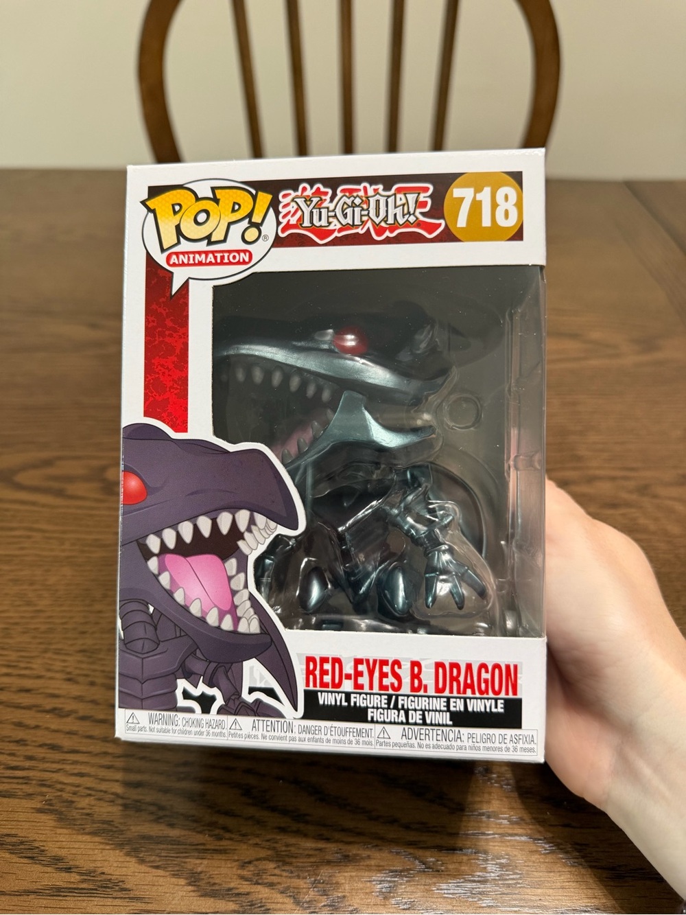 Funko Animation Yu-Gi-Oh! Red-Eyes B. Dragon Vinyl Figure (Black)